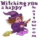 purple witch