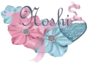 Pink and Blue Flower's
