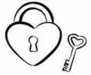 heart and key