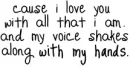 cuz i love you