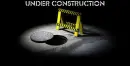 under construction background