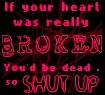 heart broken
