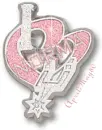 spurs heart charm norma