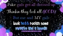 fake girls