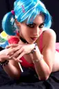 Goth candy girl