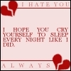 cry yourself