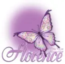 Butterfly Bling Purple-Florence