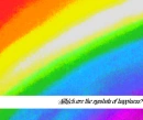 rainbow & happiness
