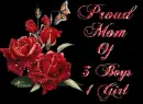 Proud Mom 3 Boys 1 Girl