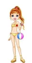 beach girl