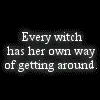 every witch has her way