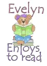Evelyn enjoys to read