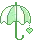 green umbrella