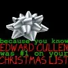 Edward #1 on your Christmas List