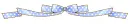 blue bow