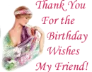 Thanks for Birthday wishes