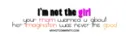 Im NOT