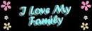 Colored Daisies - I Love My Family