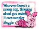 Sunny Day- Maggie