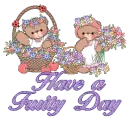 Bears Floral Fruity - Have a Fruity Day