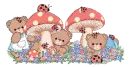 Bears with LadyBugs