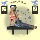 sitting pretty