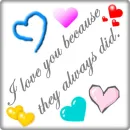 I love you