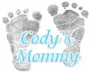 Cody's Mommy Footprints