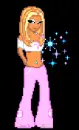 Sparkley Heart Girl