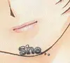 she