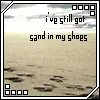sand in my shoes