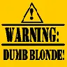 dumb blonde