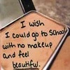 No Make-up for me