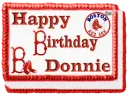 Donnie Happy Birthday