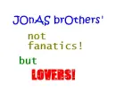 Jonas Brothers' Lovers