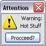 hot stuff dialog box