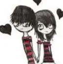 cute emo couple