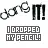 Dang it! I dropped my pencil.