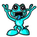A frog