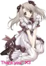 Anime girl thank you