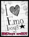 I love emo guys!!! lol although I love my bf more lol