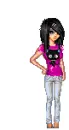 pink scene doll