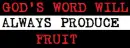 God's word