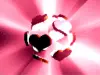 heart disco ball