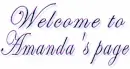 welcome to Amanda's page