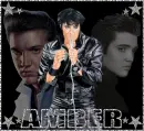 Silver Elvis Amber