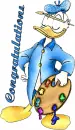 Congratulations Donald Duck