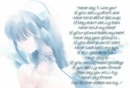 Never say i love you.., 