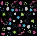 music notes stars hearts and other stuff