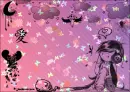 Emo girl background